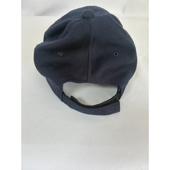 Vintage 90s New York Yankees Baseball Hat Blue Adjustable Cap G.C.C. - Picture 3 of 8